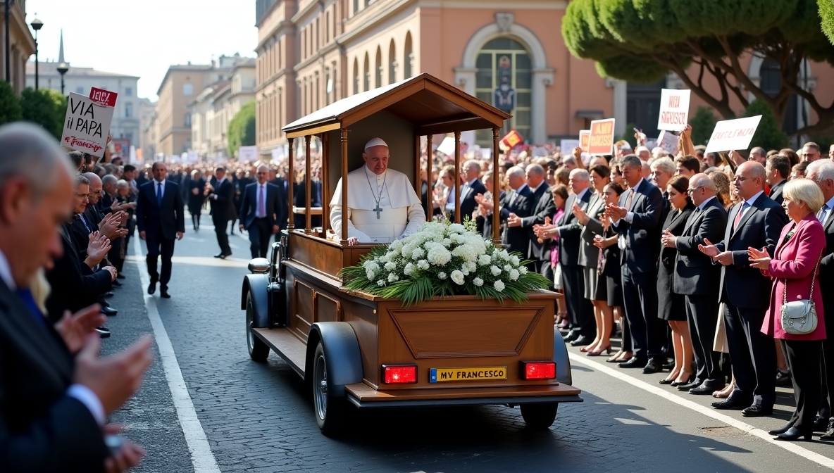 World Pioneers and Grievers Pay Tribute to Pope Francis at Vatican Burial service