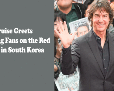 Tom Cruise Greets Adoring Fans on the Red Carpet in South Korea